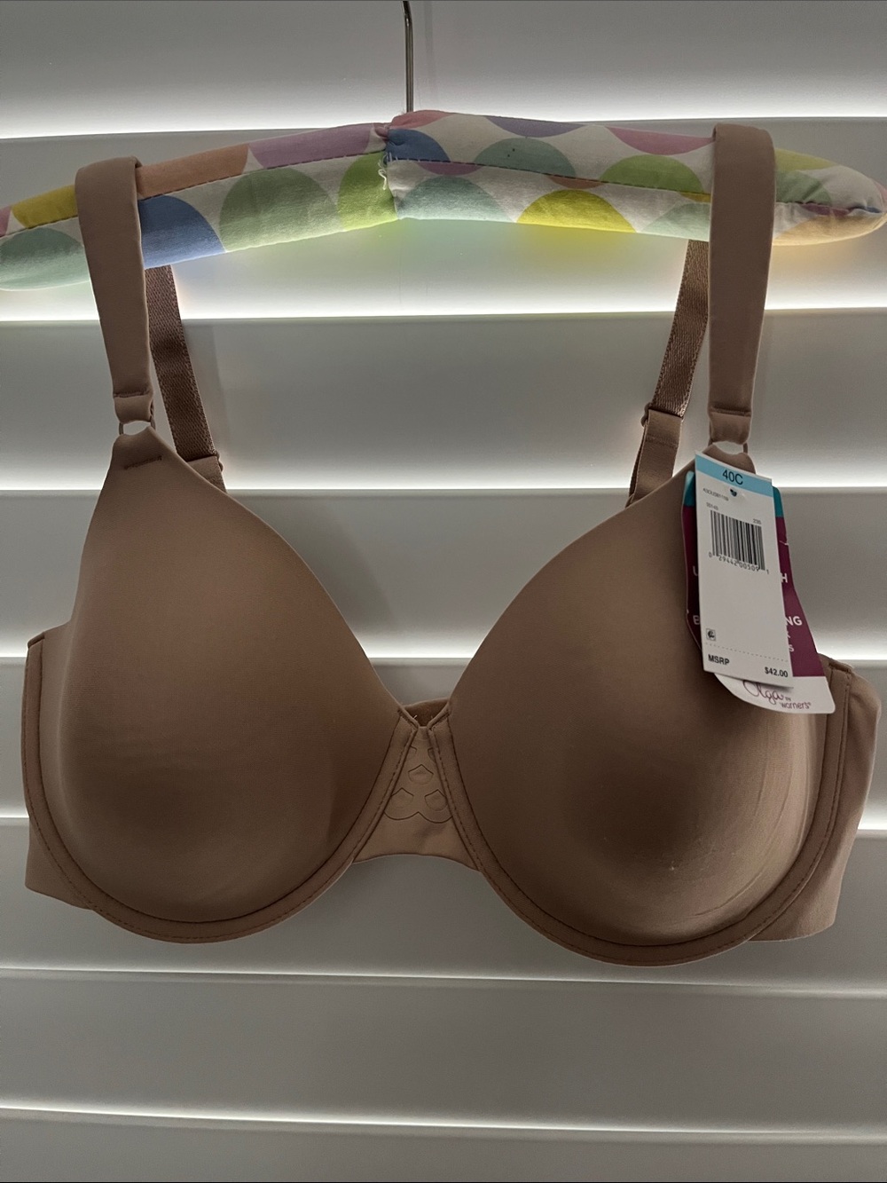 Olga Smooth Underwire T-Shirt Bra - Brown